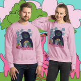 The Peepstar Life. Buy this pink soft and comfy crewneck sweatshirt featuring weird and original artwork from Danica Daydreams.