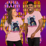 The Peepstar Life. Buy this pink soft graphic tee shirt featuring weird and original artwork from Danica Daydreams.