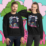 The Peepstar Life. Buy this black soft and comfy crewneck sweatshirt featuring weird and original artwork from Danica Daydreams.