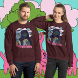 The Peepstar Life. Buy this maroon soft and comfy crewneck sweatshirt featuring weird and original artwork from Danica Daydreams.