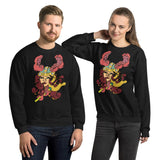 Warrior Empress. Buy this black soft and comfy crewneck sweatshirt featuring original artwork from Danica Daydreams.